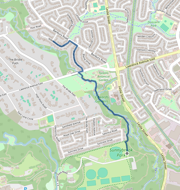 Mapa závodu 5 km - Washington DC | Sokolský běh republiky